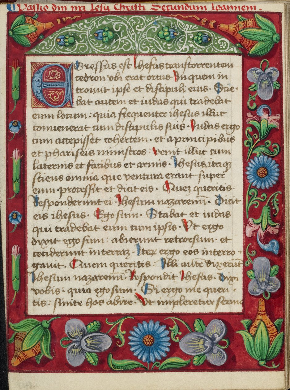 Decorated Text Page by Unknown artist