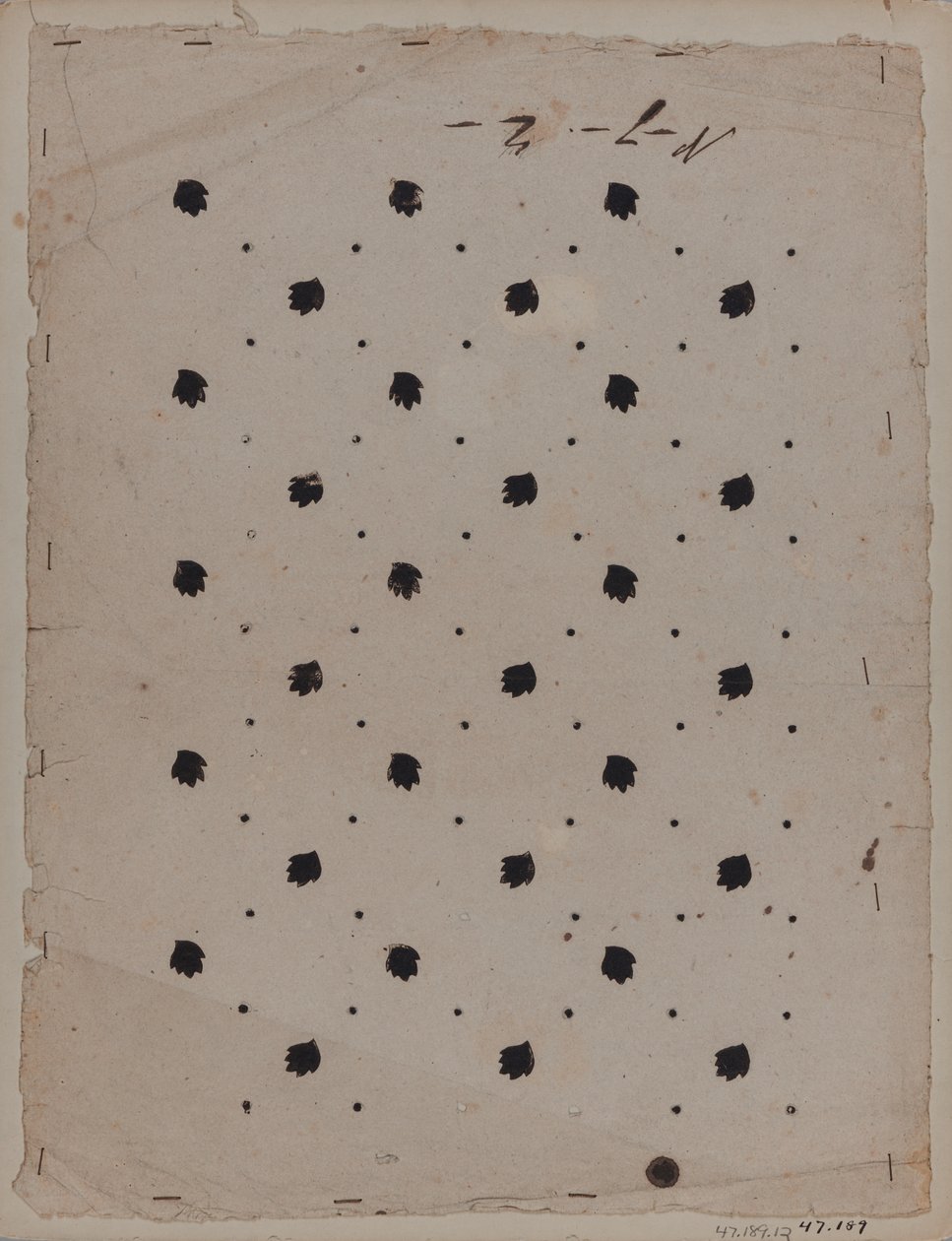 Design Drawing, late 18th century by Unknown artist