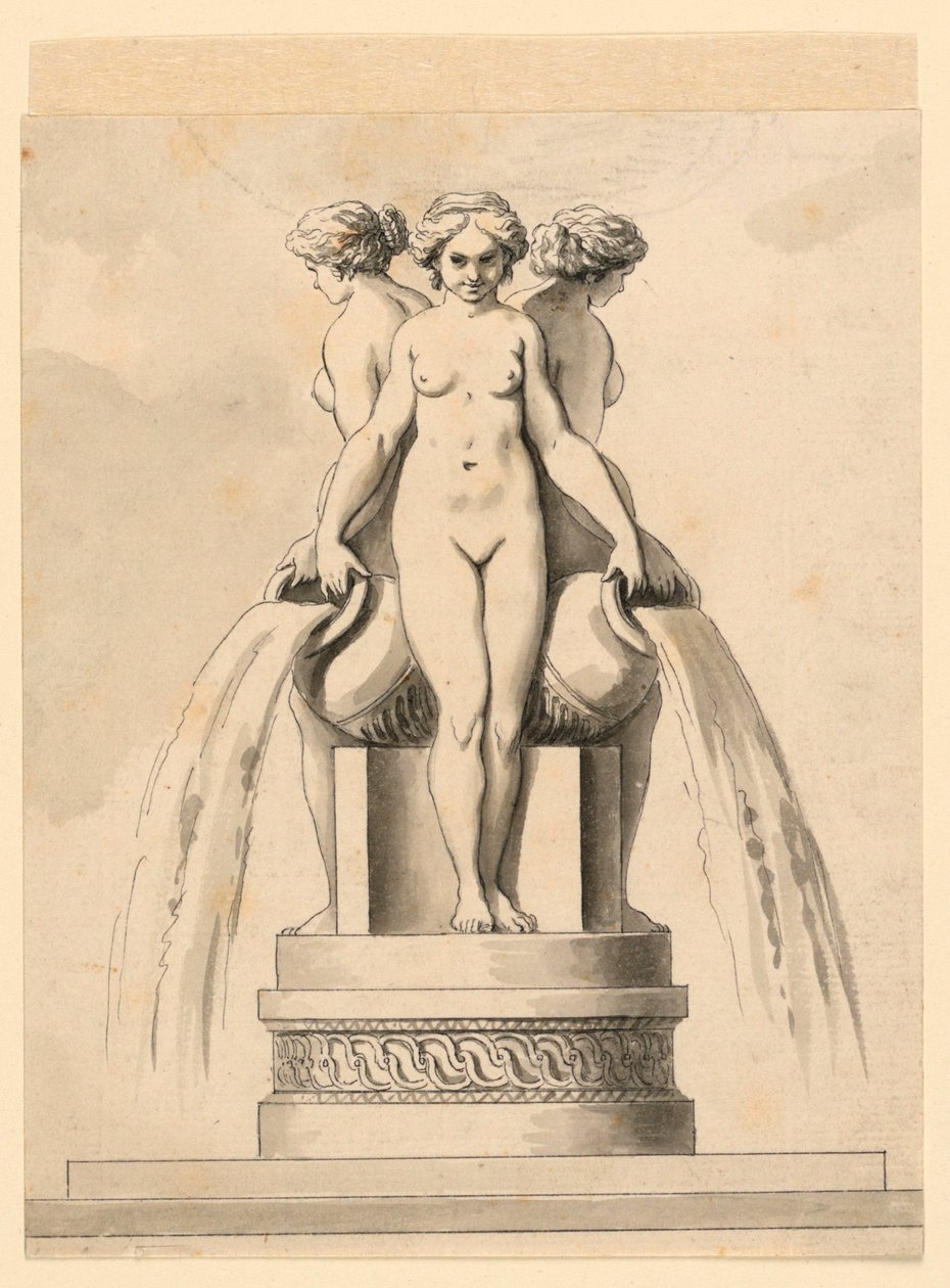 Design for a Fountain by Unknown artist
