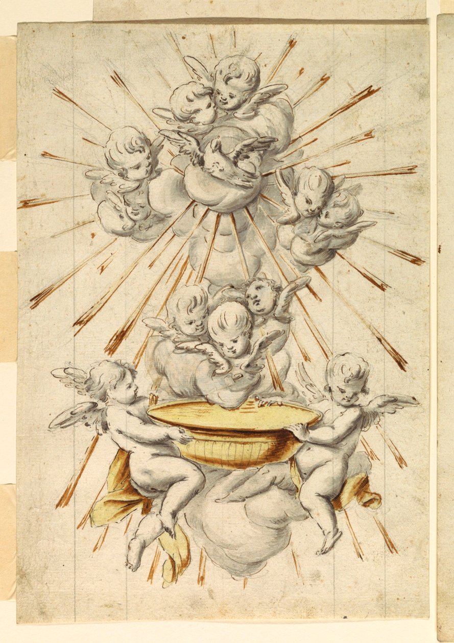 Design for a Holy Water Spout by Unknown artist