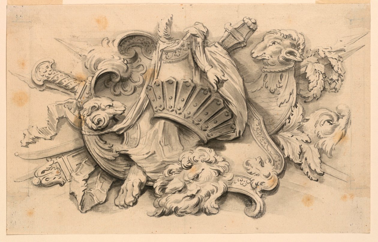 Design for Trophy of Arms by Unknown artist