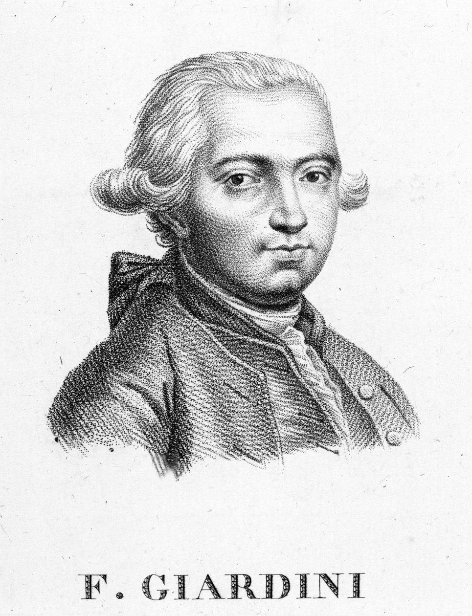 Felice Giardini (1716-1796), Italian violinist and composer by Unknown artist