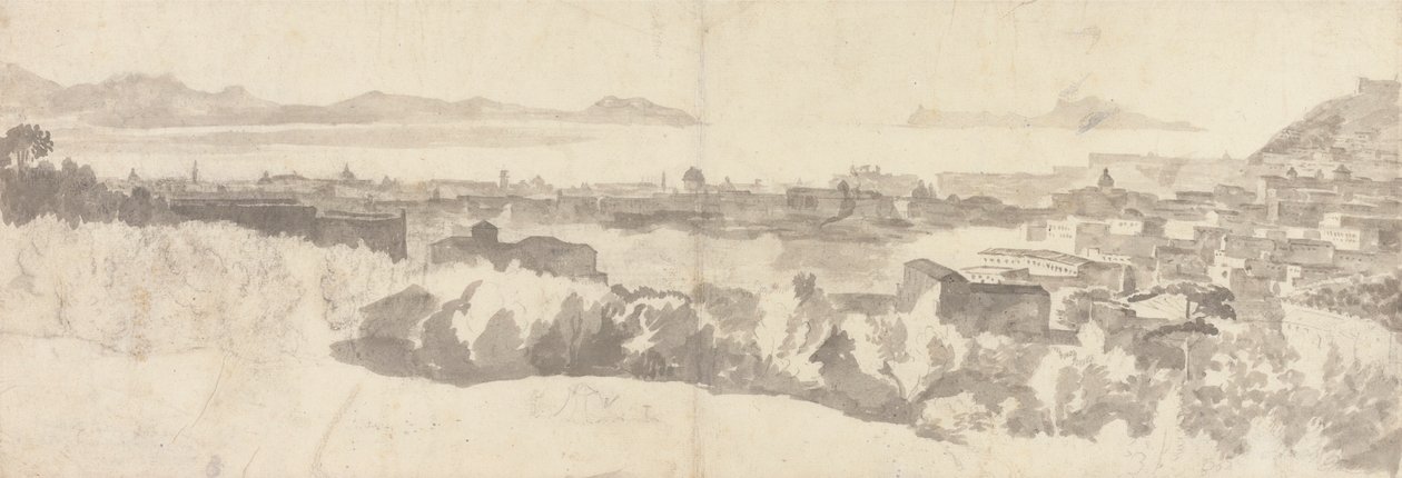 General View of Naples by Unknown artist