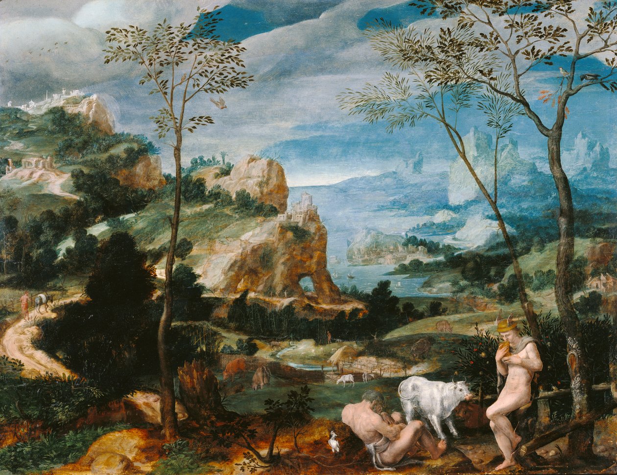 Landscape with Mercury and Argus by Unknown artist