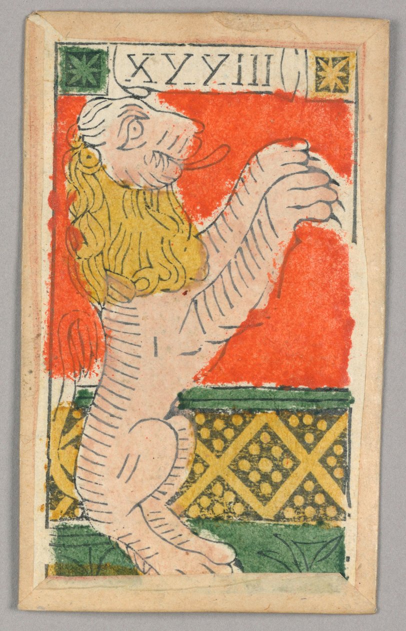 Minchiate (Tarot) Playing Card by Unknown artist