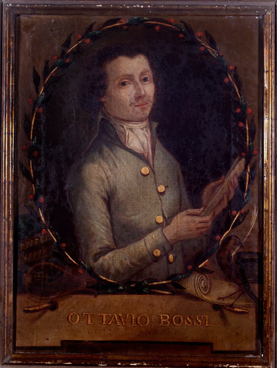 Portrait of Ottavio Bossi, Italian composer by Unknown artist