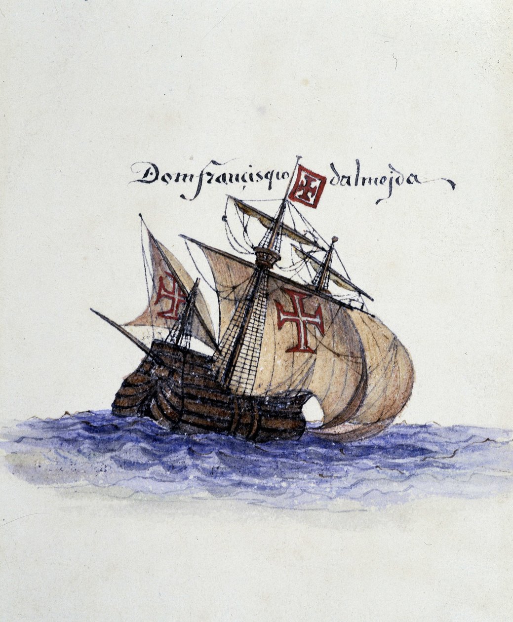 Portuguese Caravel by Unknown artist
