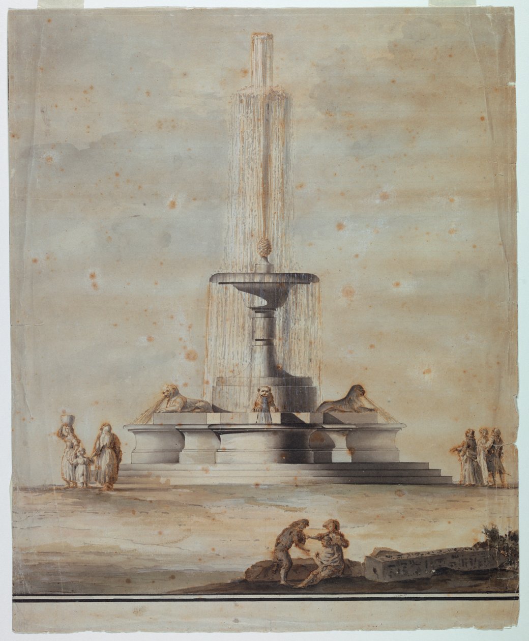 Project for a Fountain by Unknown artist