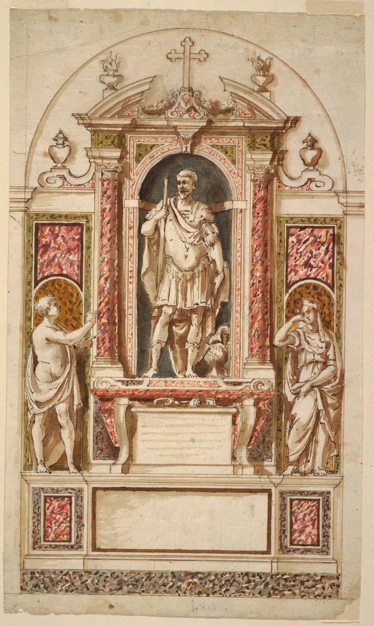 Project for a Sepulchral Monument by Unknown artist