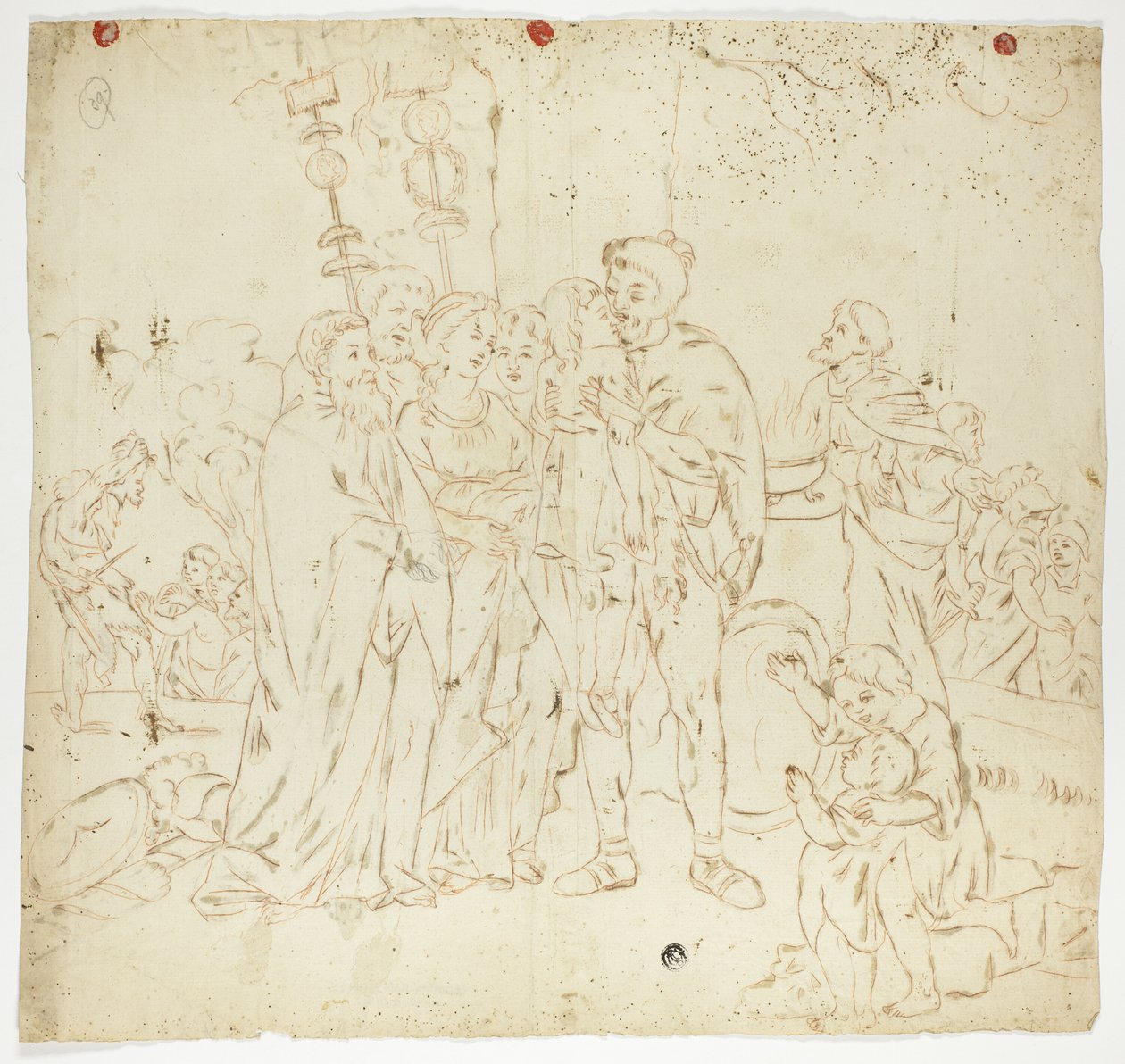 Scene from Roman History by Unknown artist