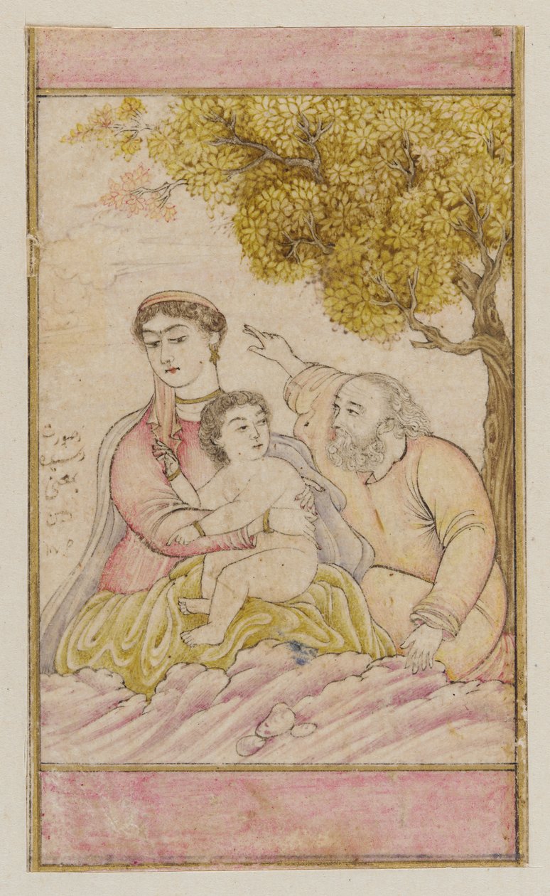 The Holy Family (after a European design) by Unknown artist
