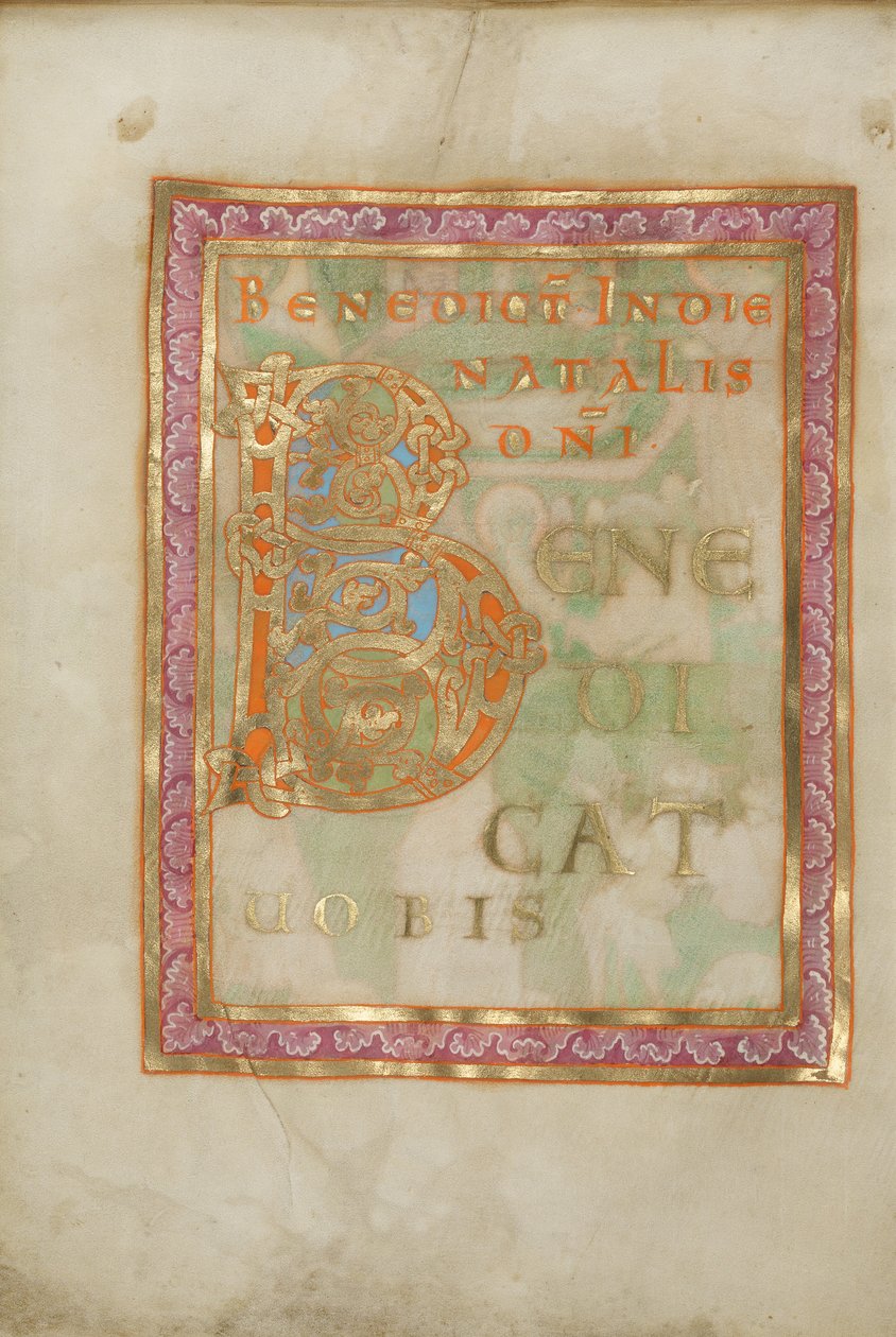 Decorated Incipit Page by Unknown artist/maker