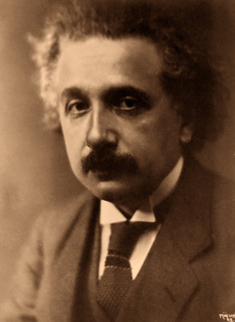 Albert Einstein by Unknown photographer