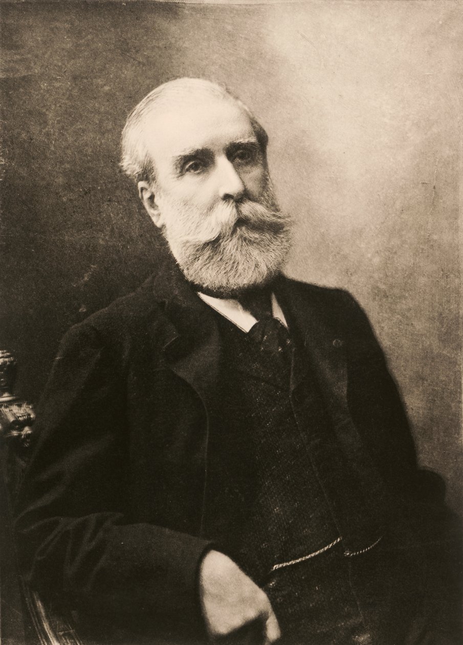 Photographic portrait of Ludovic Halevy by Unknown photographer