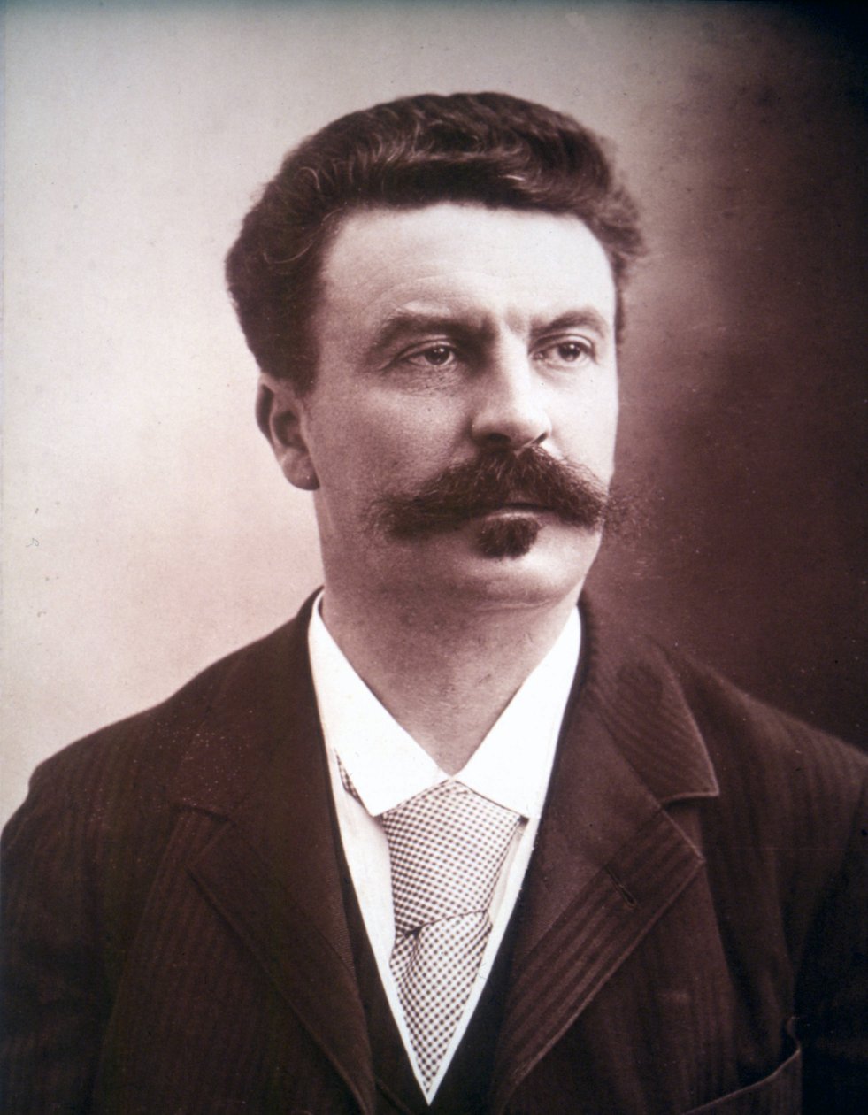 Portrait of Guy de Maupassant by Unknown photographer