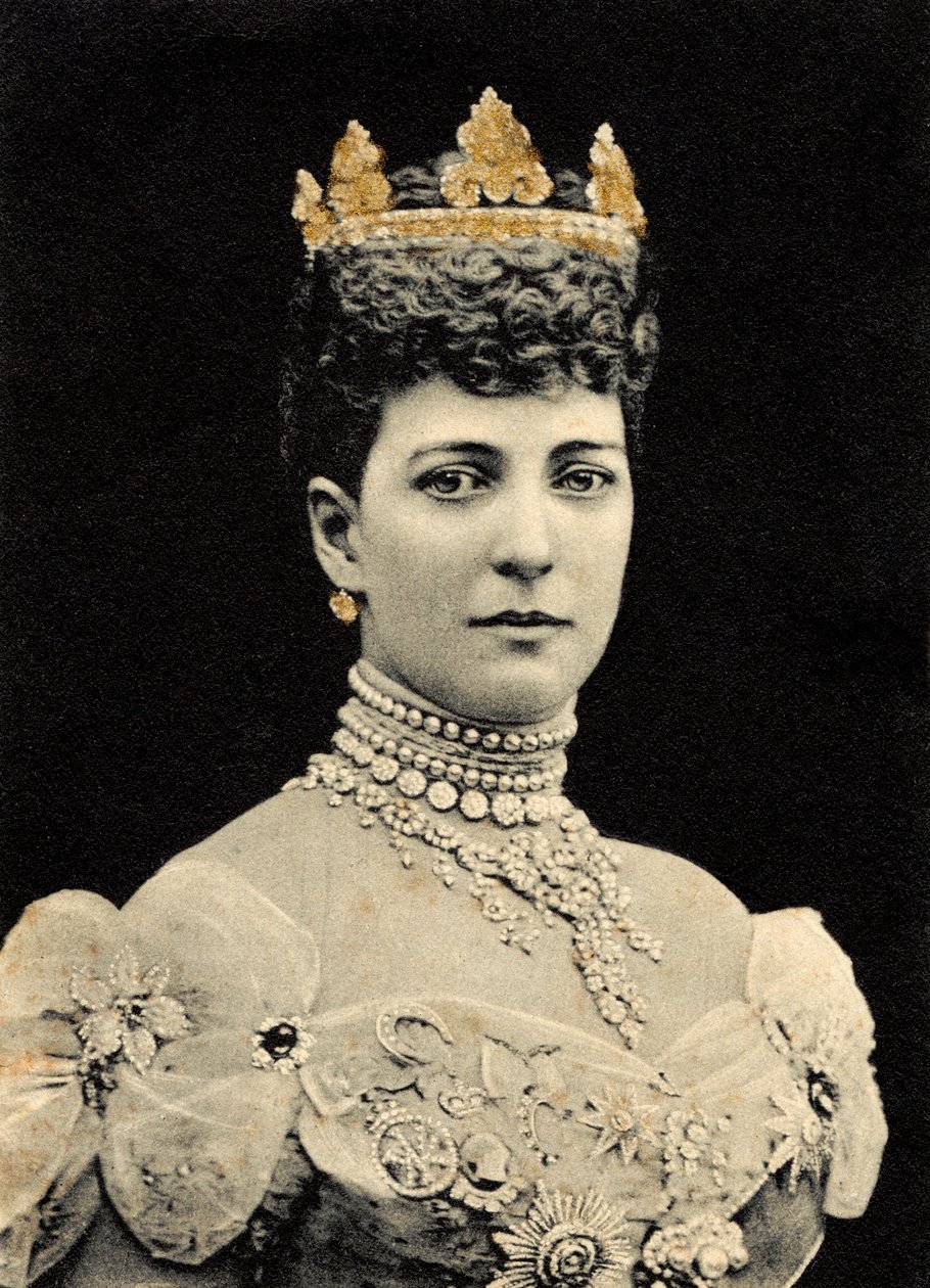 Portrait of Queen Alexandra of Denmark by Unknown photographer