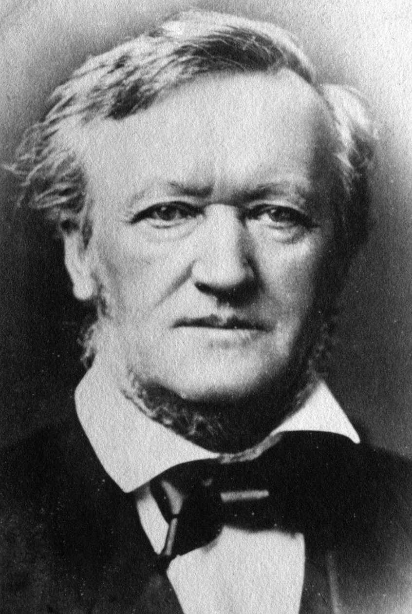 Portrait of Richard Wagner by Unknown photographer