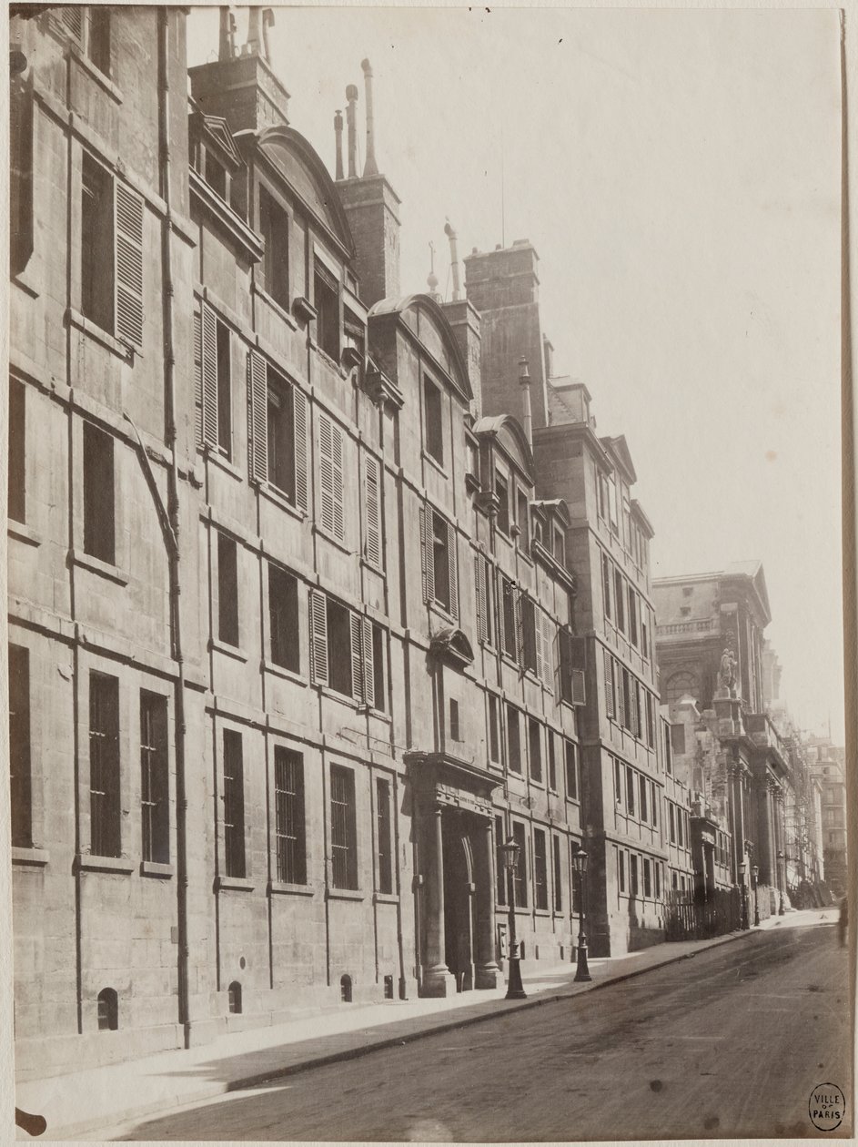 Sorbonne Street, Paris by Unknown photographer