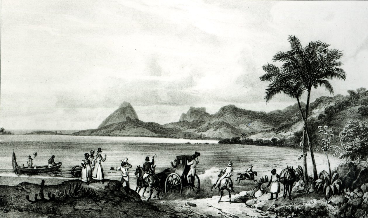 Lagoa Das Tretas by V. Adam
