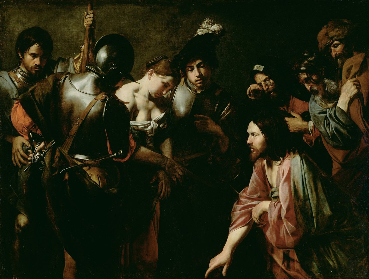Christ and the Adulteress by Valentin de Boulogne