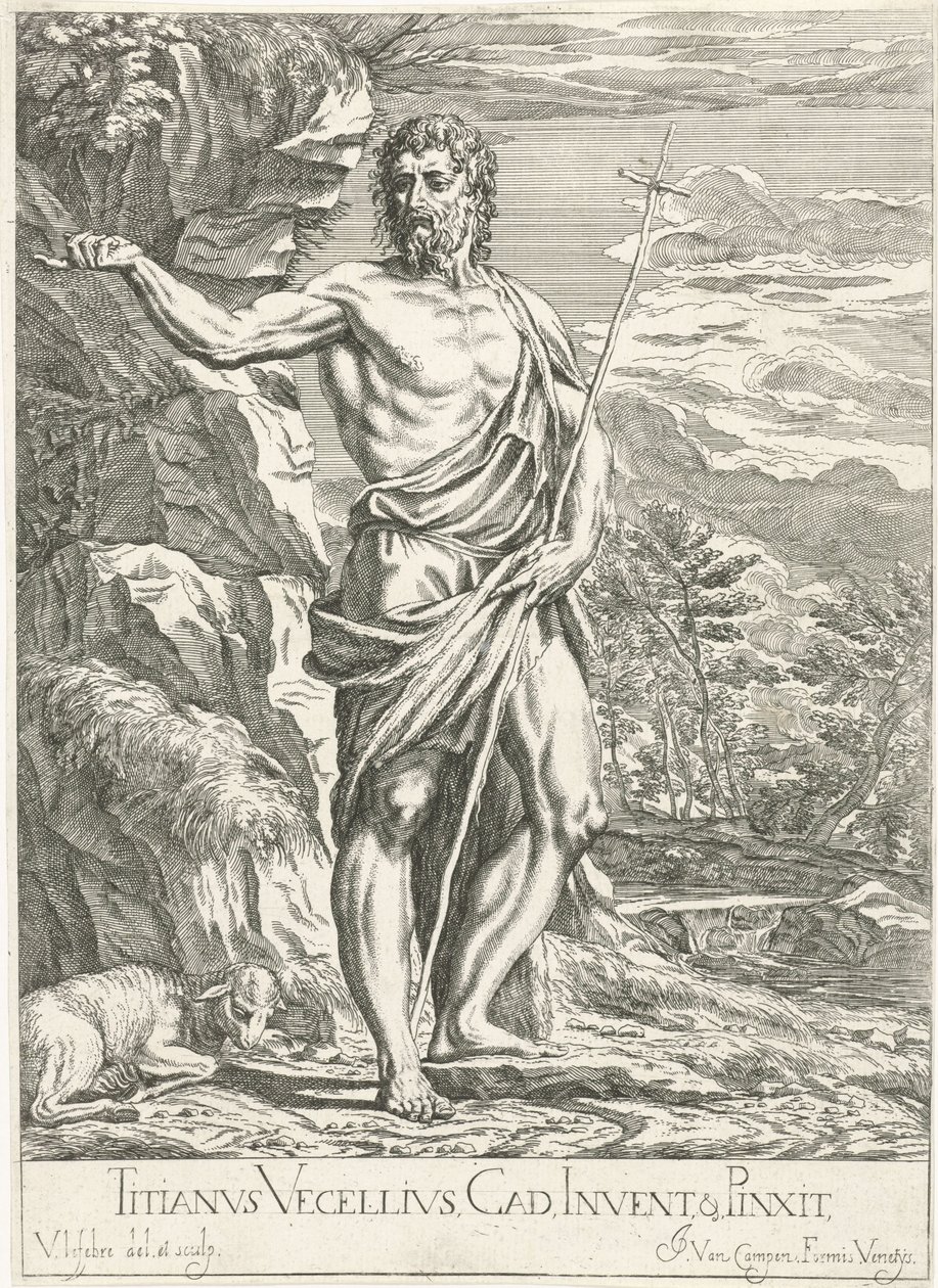 John the Baptist by Valentin Lefebvre