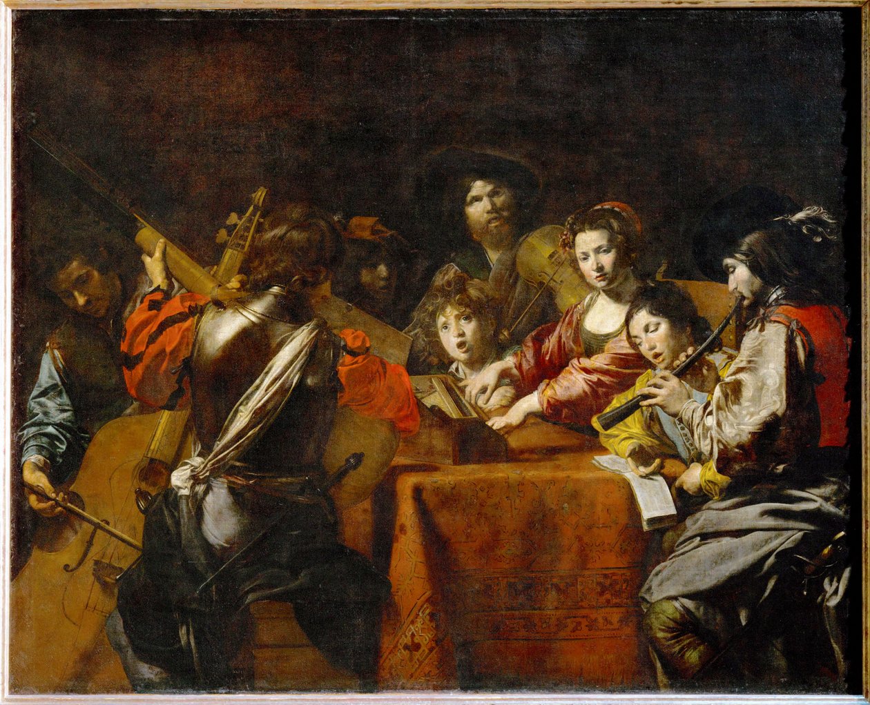 A Concert by Valentin de Boulogne