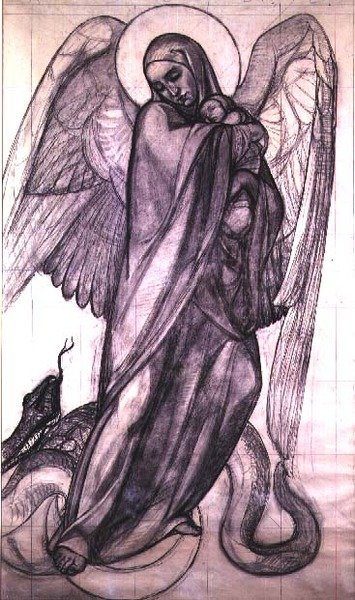 The Virgin of the Apocalypse by Valentine Reyre