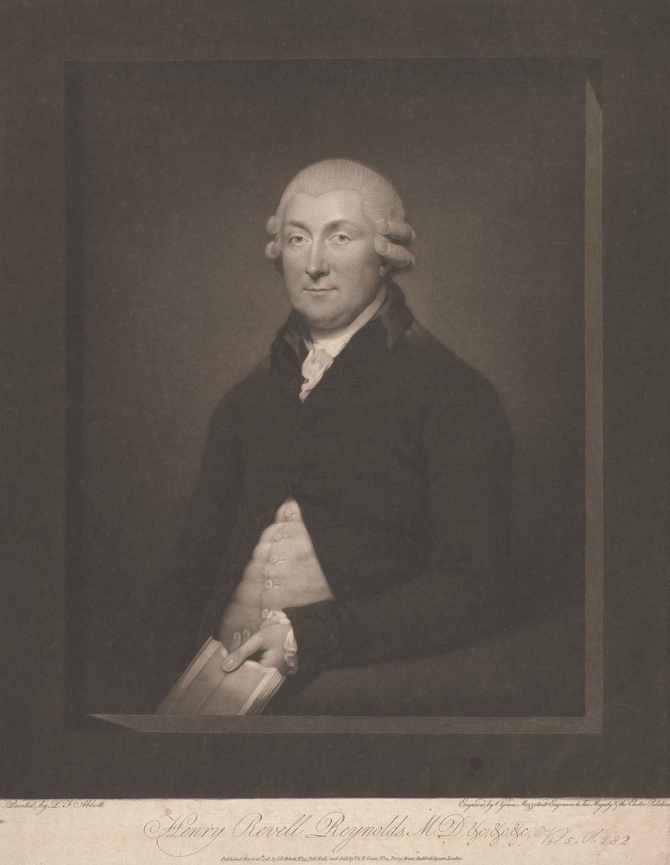Henry Revell Reynolds by Valentine Green