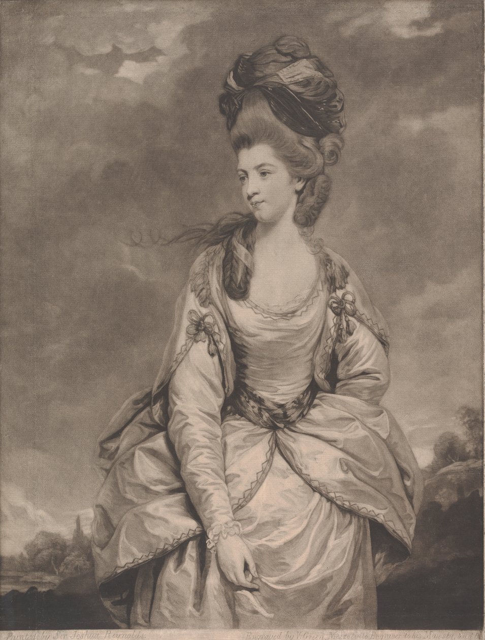Miss Sarah Campbell by Valentine Green