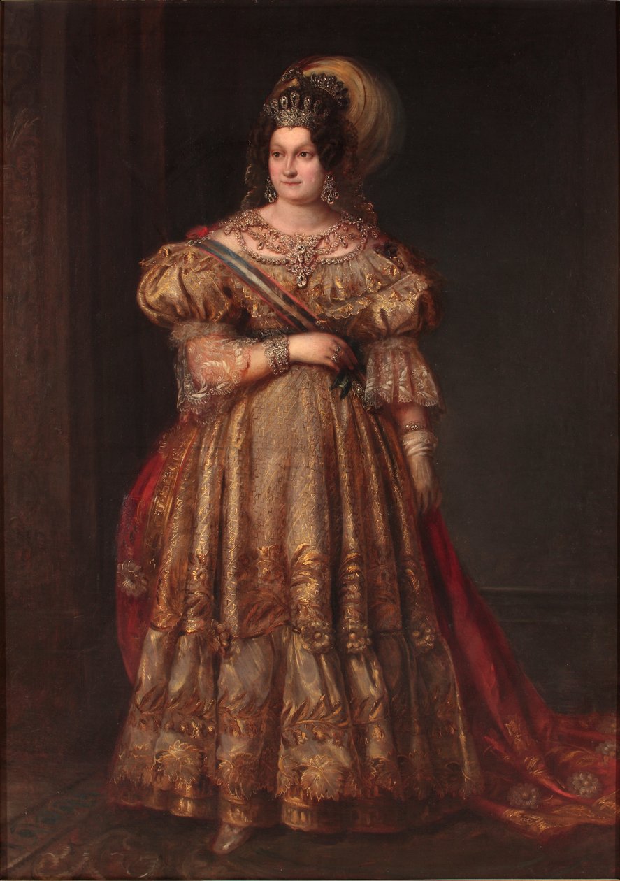 Maria Cristina of Bourbon by Valentin Carderera y Solano