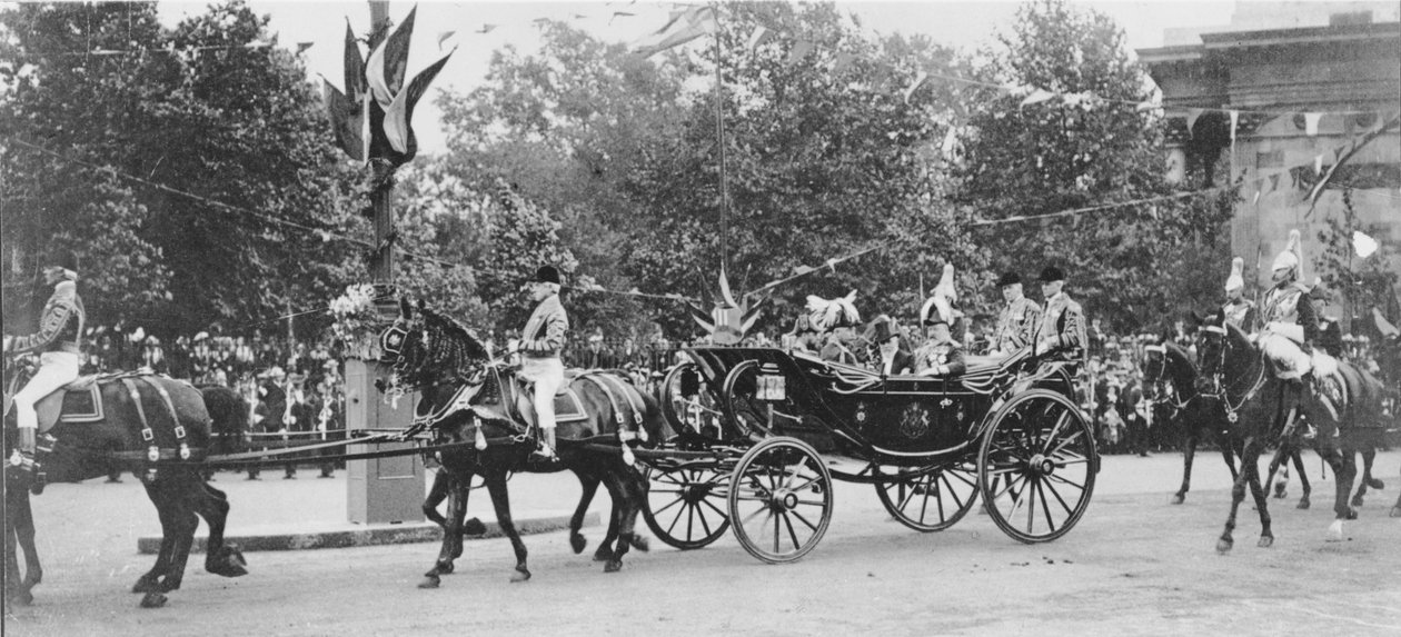 Arrival of Émile Loubet to Paris, 6 July 1903 by Valerian Gribayedoff