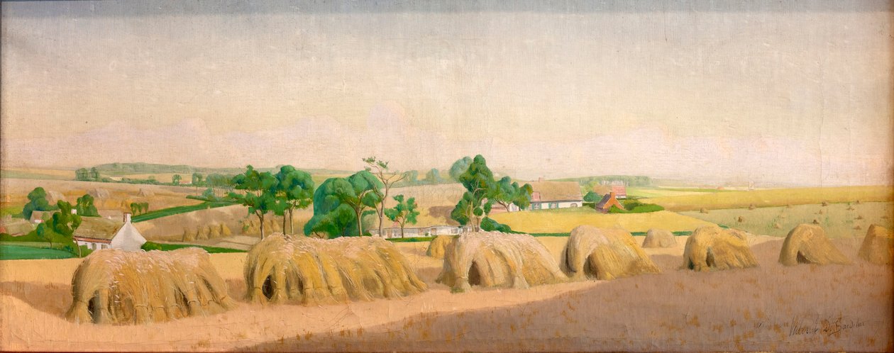 Landscape at Ingooigem by Valerius de Saedeleer