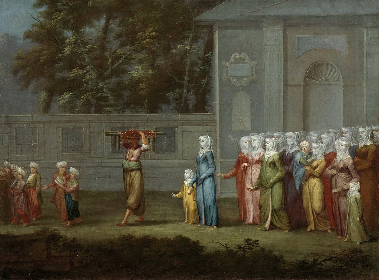 First Walk to Boys School by Vanmour