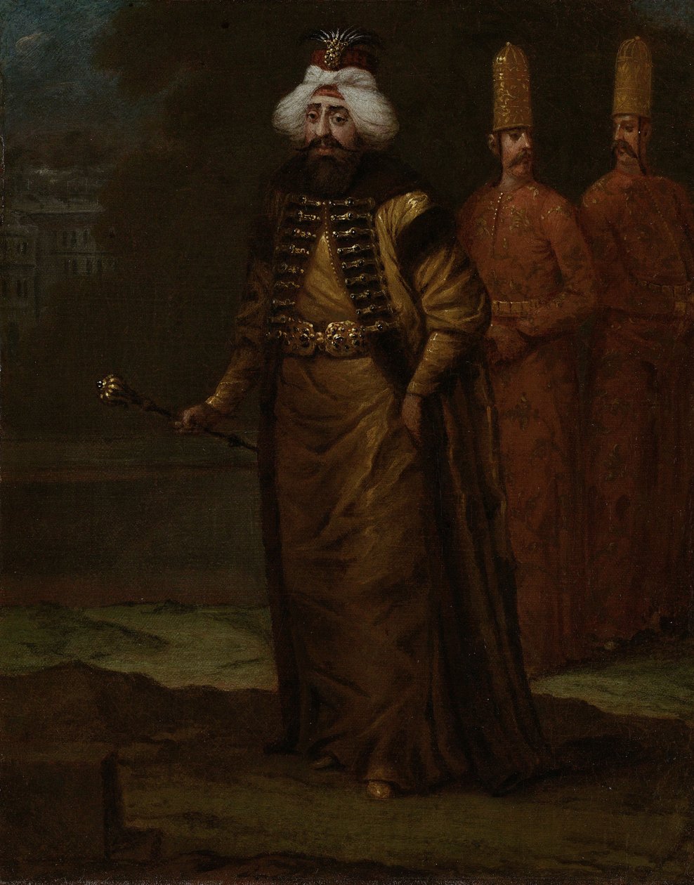 Sultan Ahmed III 1673-1736 by Vanmour