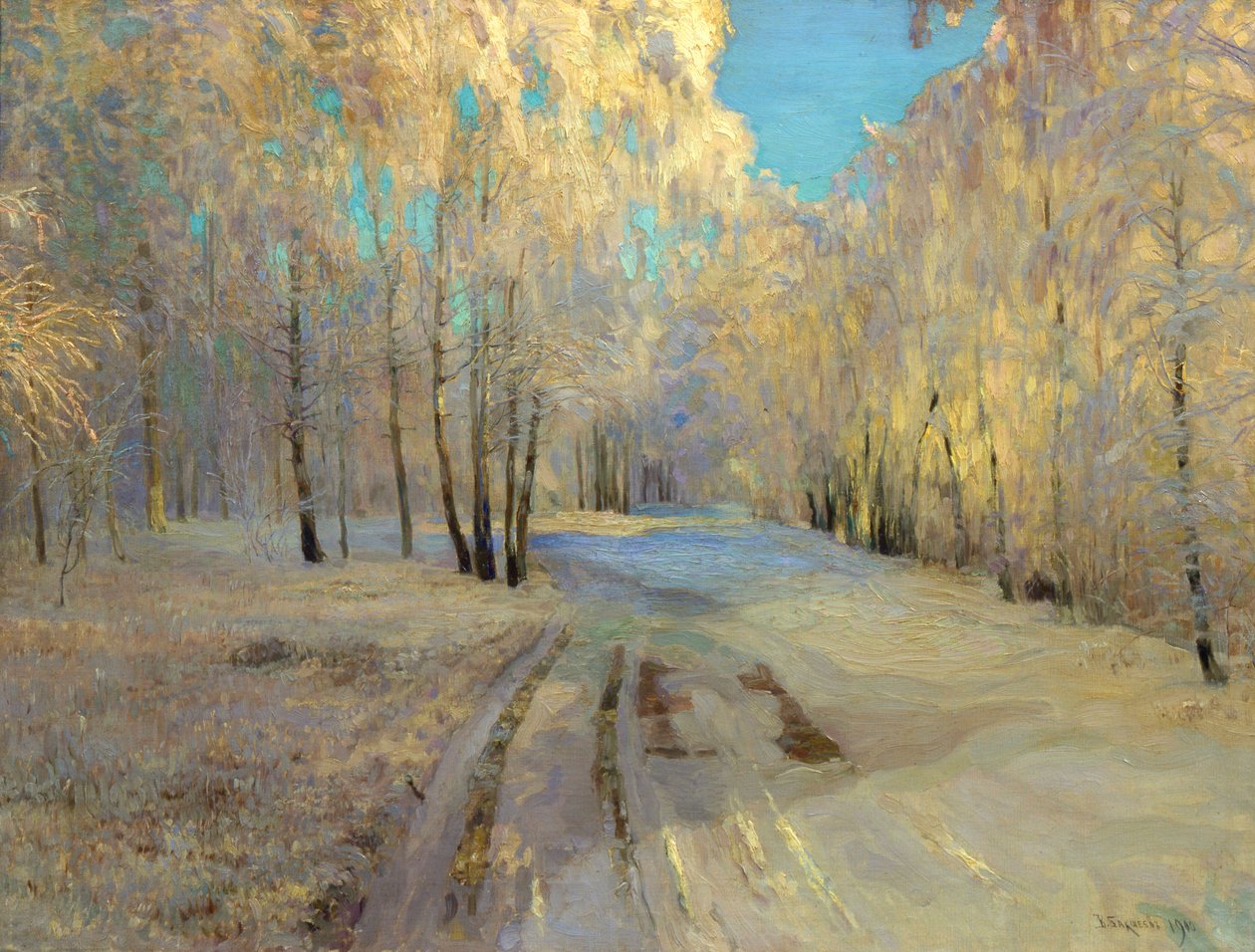 Hoarfrost by Vasili Baksheyev