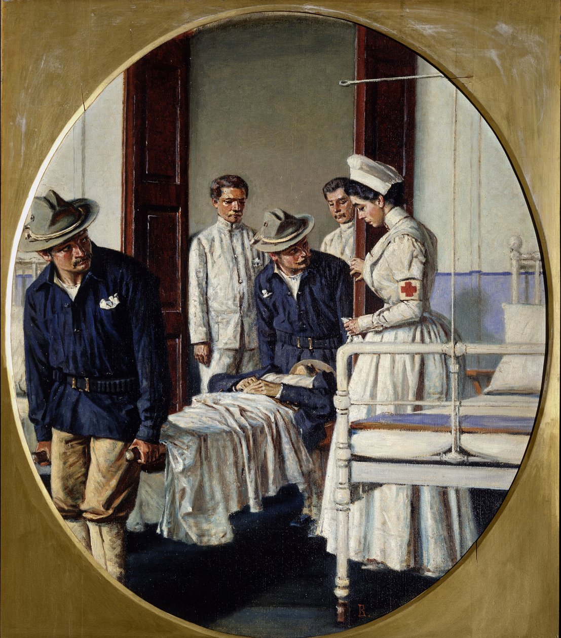 In a Military Hospital by Vasili Vasilievich Vereshchagin