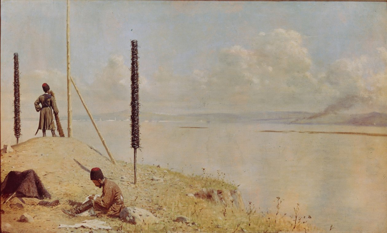 Picket on the Danube by Vasili Vasilievich Vereshchagin