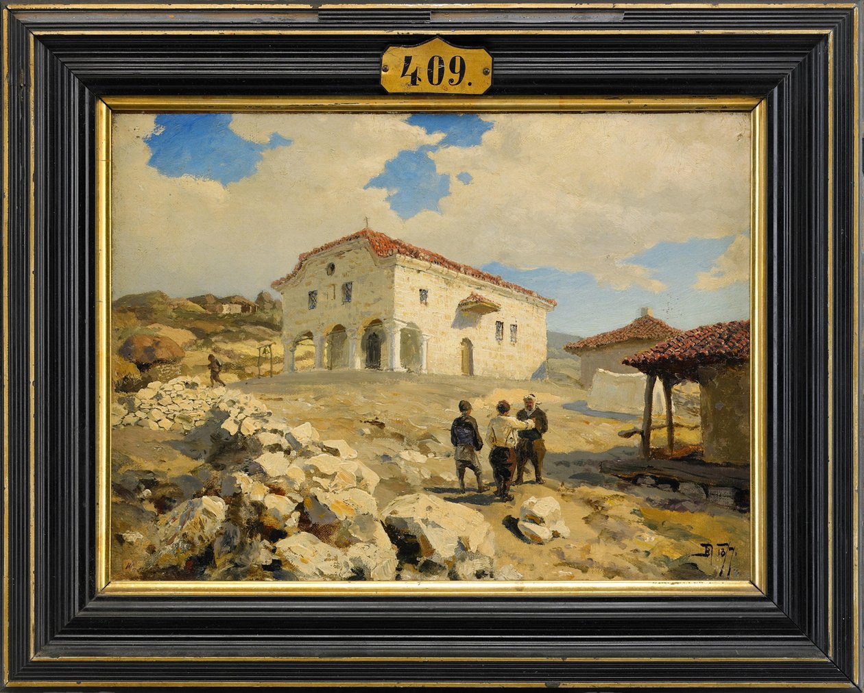 A Church in the Balkans by Vasilij Dmitrievich Polenov