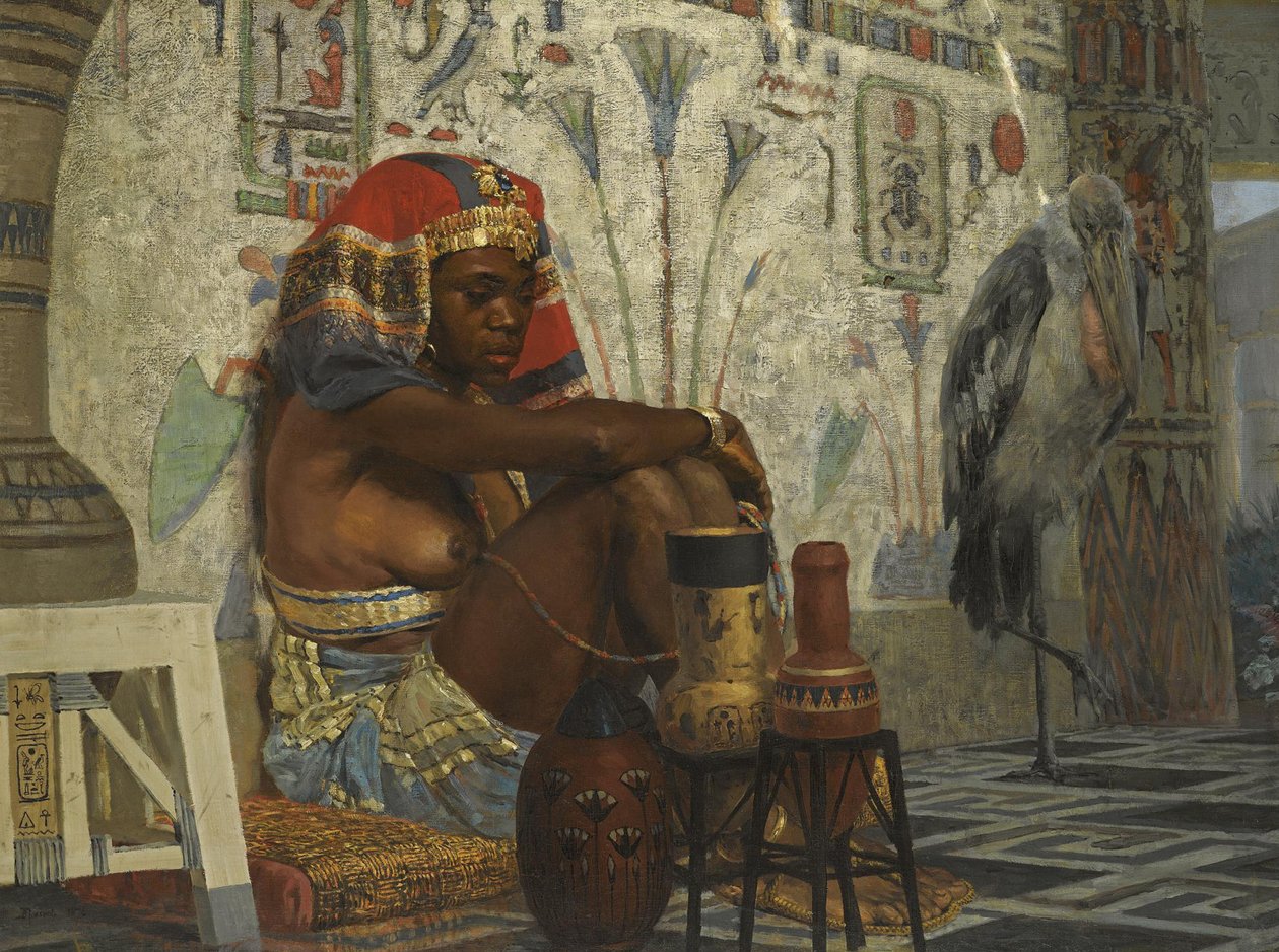 Egyptian Girl by Vasilij Dmitrievich Polenov