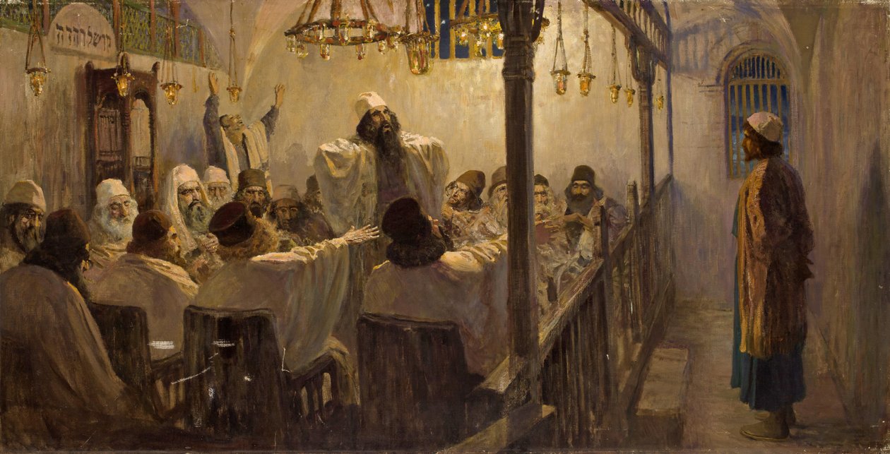 He is Guilty of Death!, 1906 by Vasilij Dmitrievich Polenov