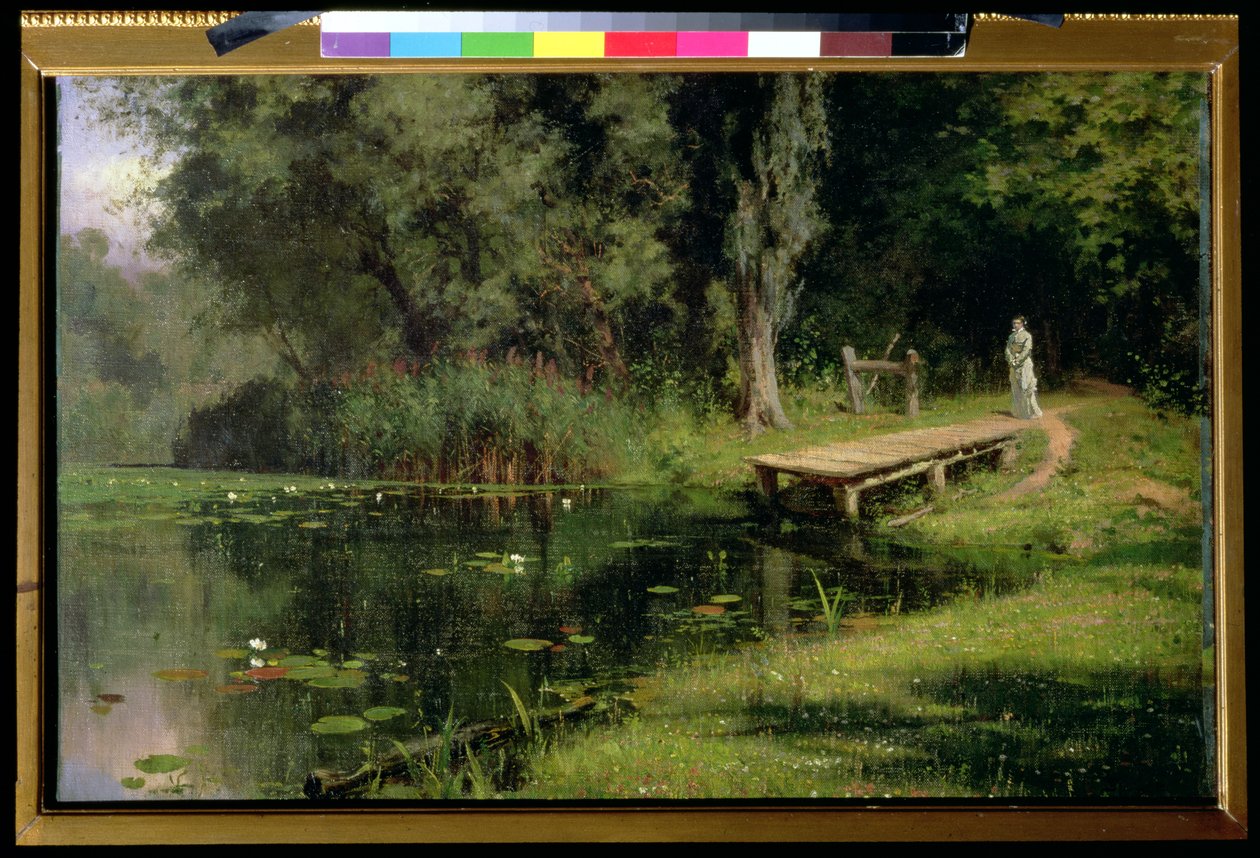 The Overgrown Pond by Vasilij Dmitrievich Polenov