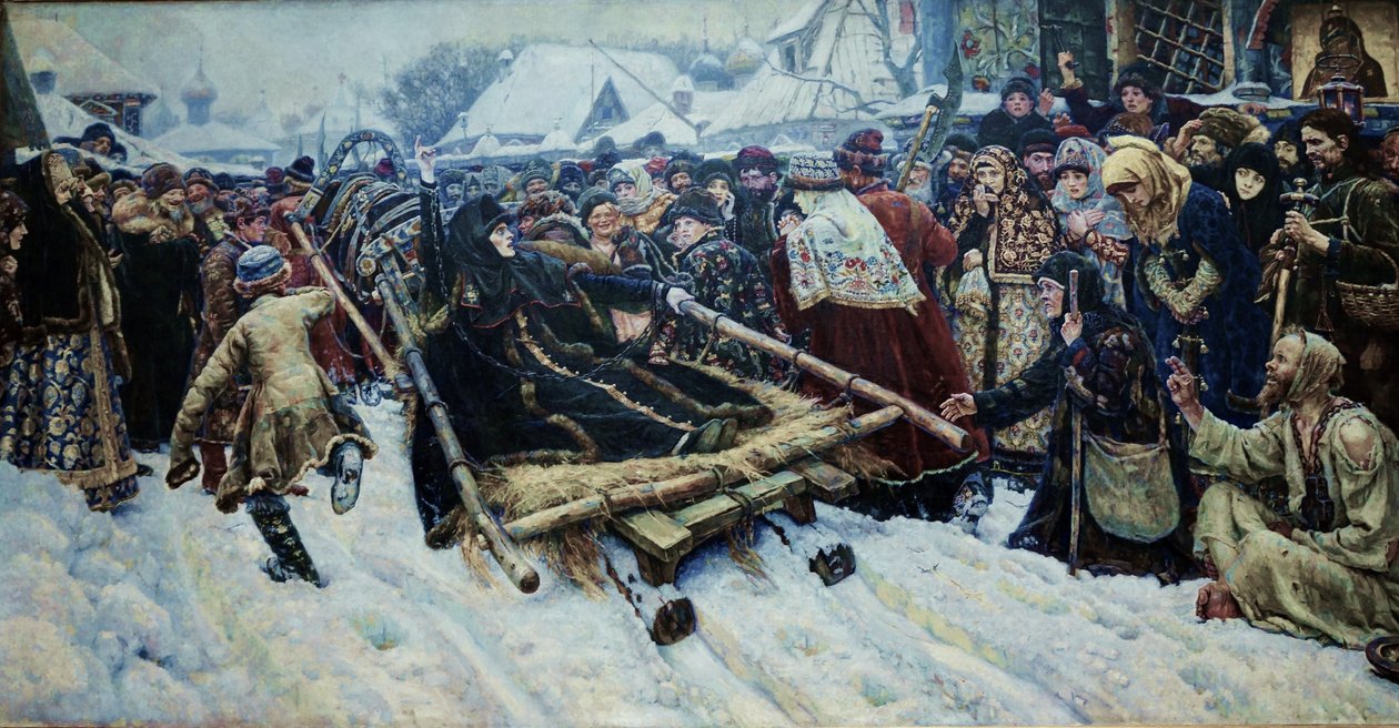 Boyarynya Morozova by Vasilij Ivanovic Surikov