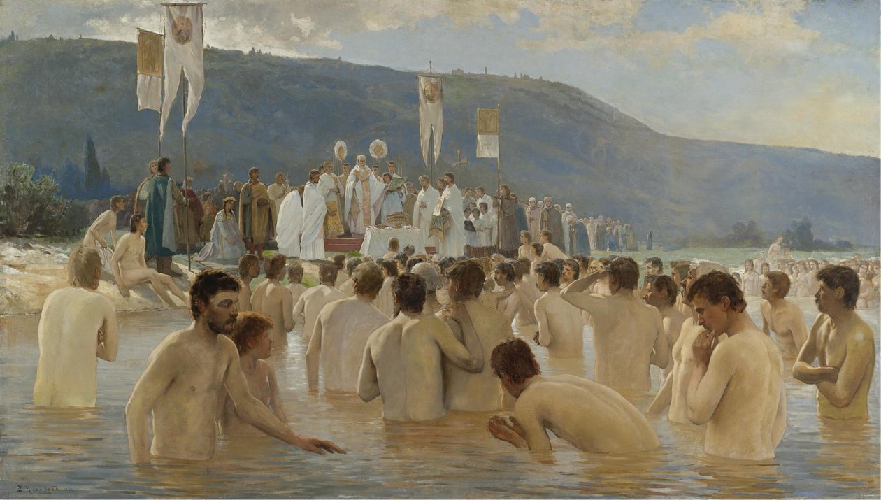 The Baptism of Russia by Vasily Ivanovich Navozov