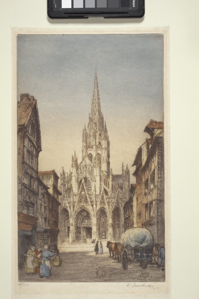 St. Maclou, Rouen by Vaughn Trowbridge