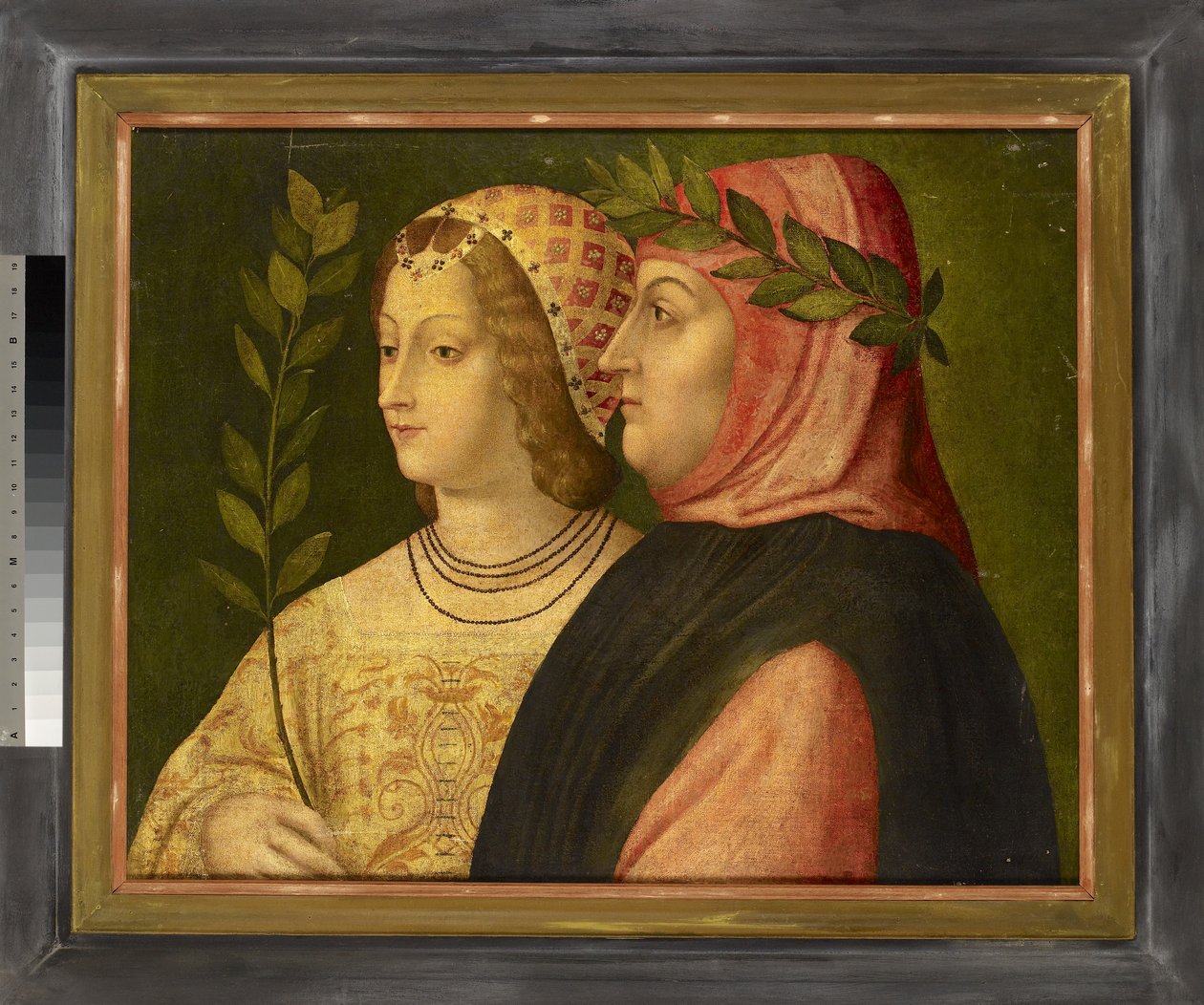 Petrarch and Laura de Noves, c.1510 by Venetian School