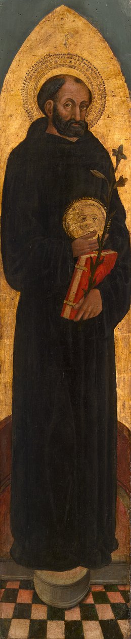 Saint Nicholas of Tolentino from an Augustinian altarpiece by Venetian