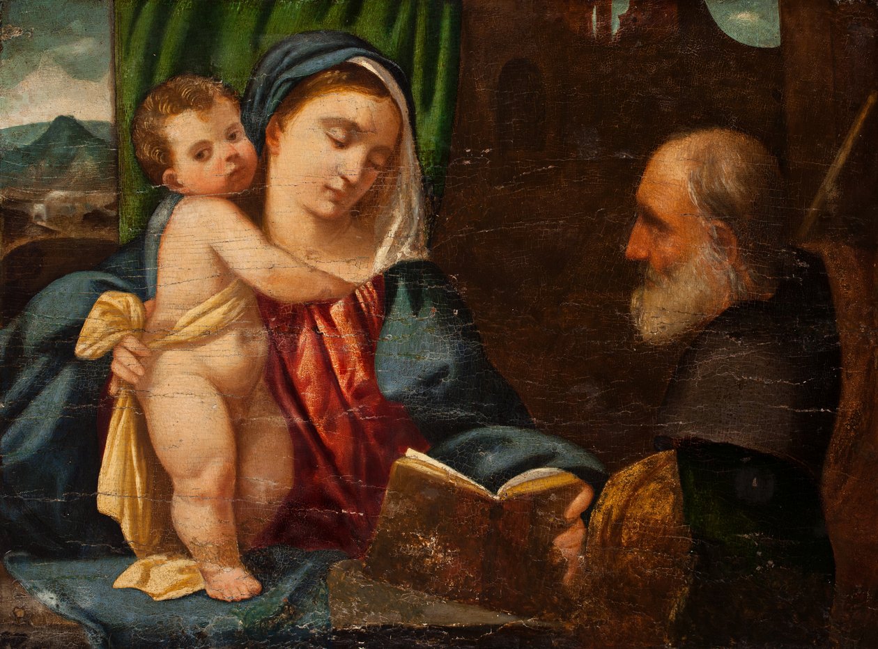 The Holy Family by Venetian School