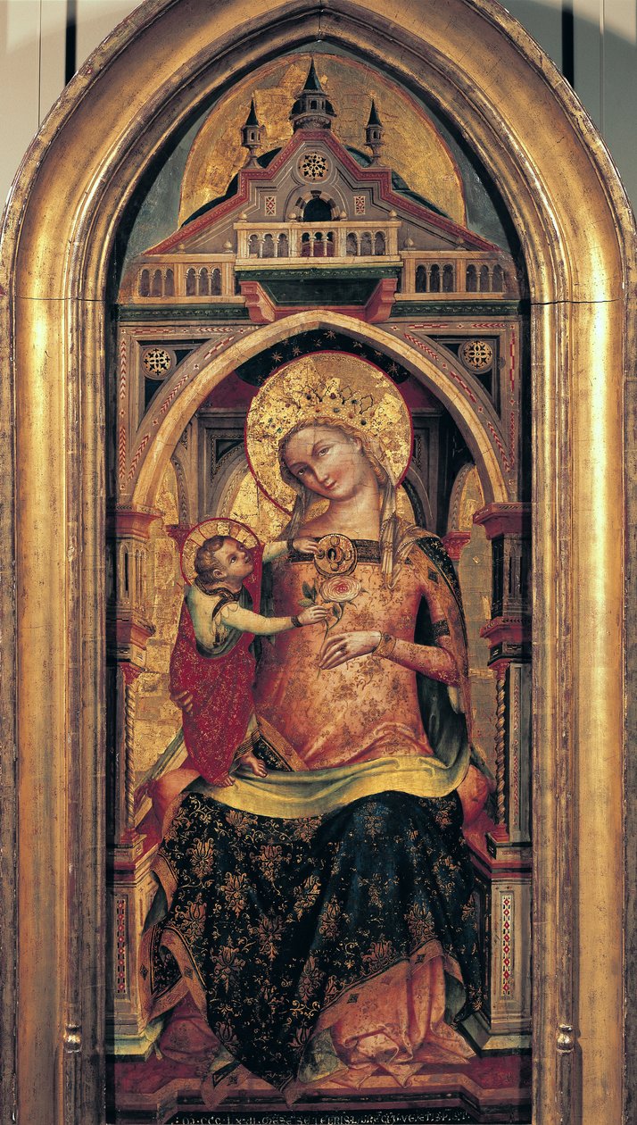The Virgin and Child by Lorenzo Veneziano