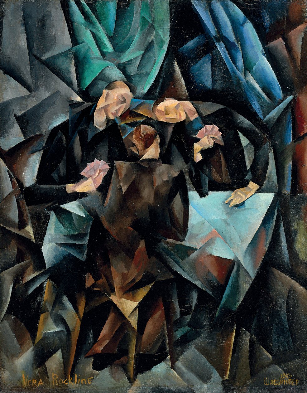 The Card Players by Vera Rockline