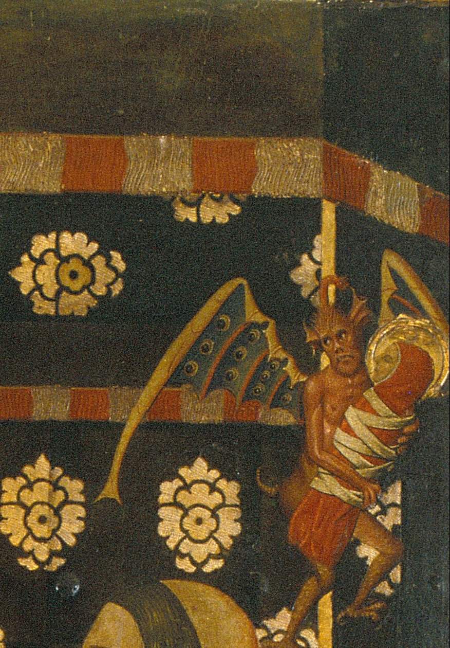 The Birth of Saint Stephen (detail) by Vergós Family